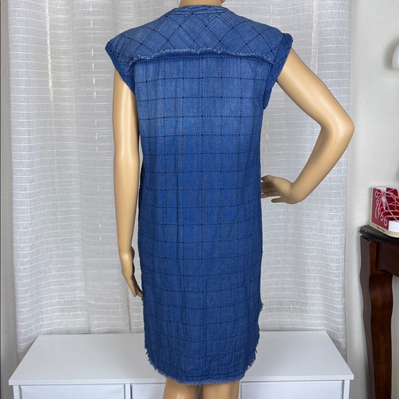 Cloth & stone đź’™Beautiful Blue Dress, XSmall - Picture 2 of 12